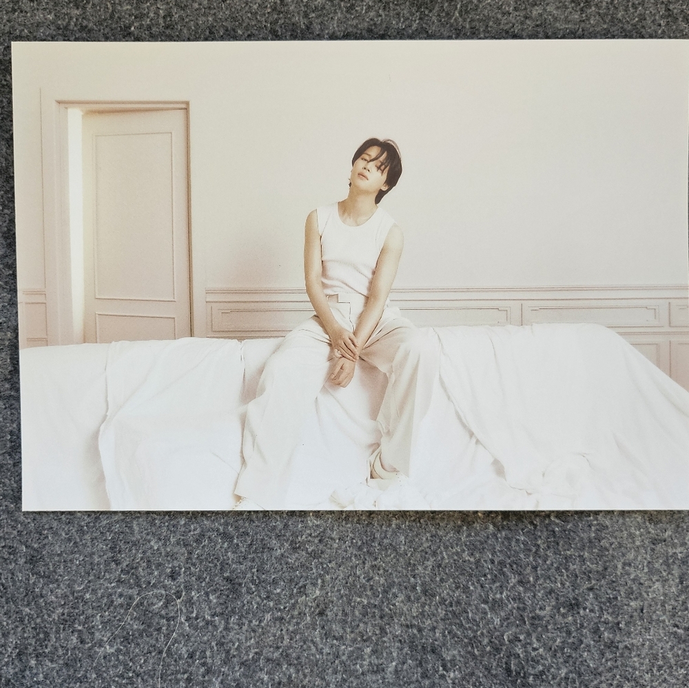 Jimin postcard,  official, Face, Jimin Park from bts